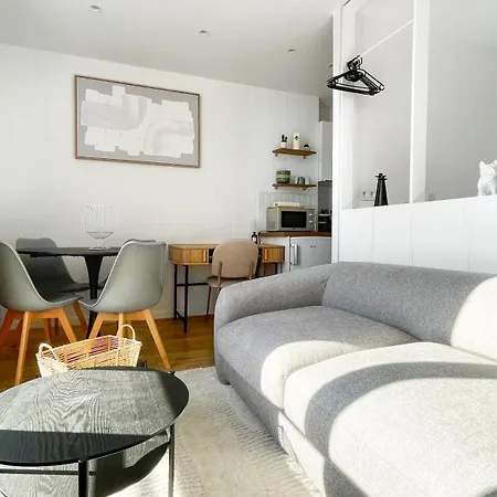 公寓 Le Avena - Centre - Calme - Cour 索米尔